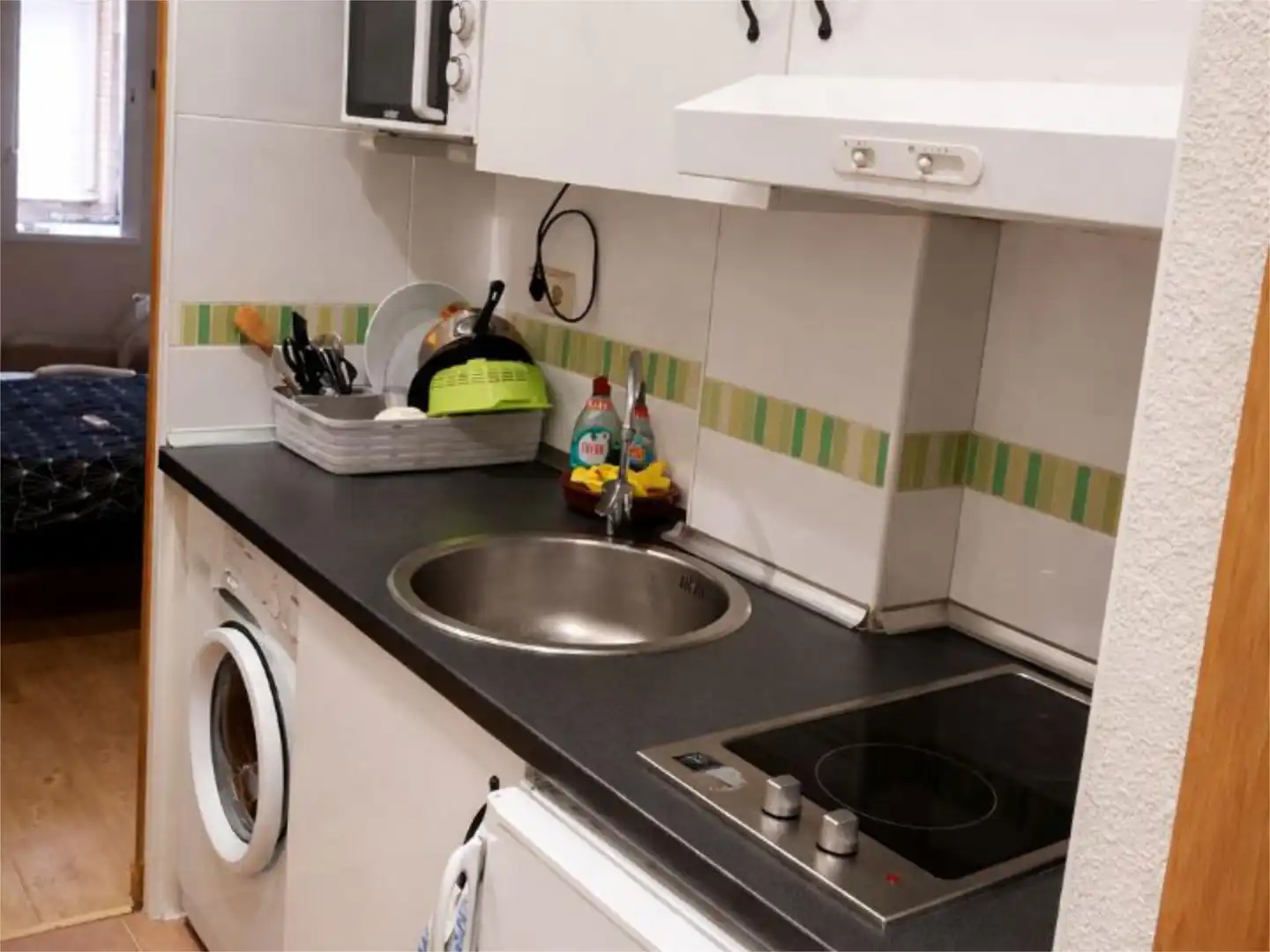 Estudio de alquiler en Calle de Lagasca, 67, Recoletos Cocina de Estudio de alquiler en Madrid Capital con Aire acondicionado