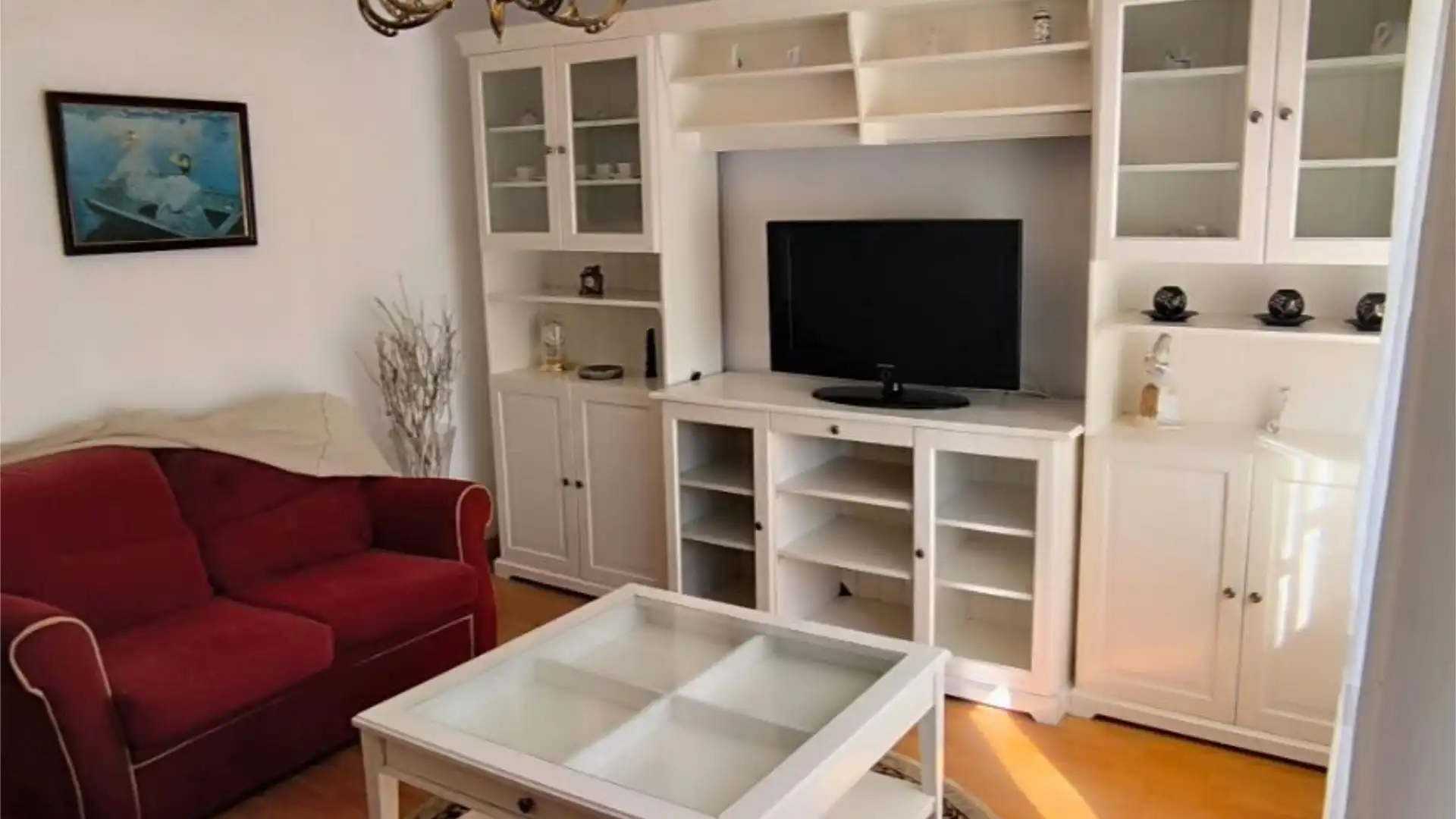 Flat for rent in Avenida de Gijón, 84, Llaranes Living room of Flat for rent in Avilés with Parquet flooring and Furnished