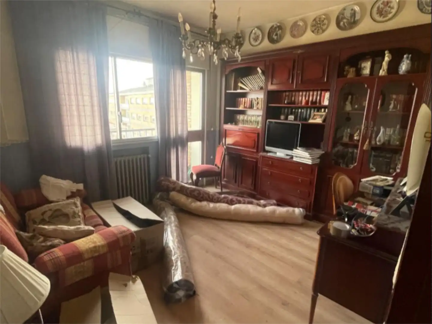 Pis en venda a Rúa Lopo Lías, 4, San Roque - As Fontiñas Sala d'estar de Pis en venda en Lugo amb Calefacció, Traster i Aparcament comunitari