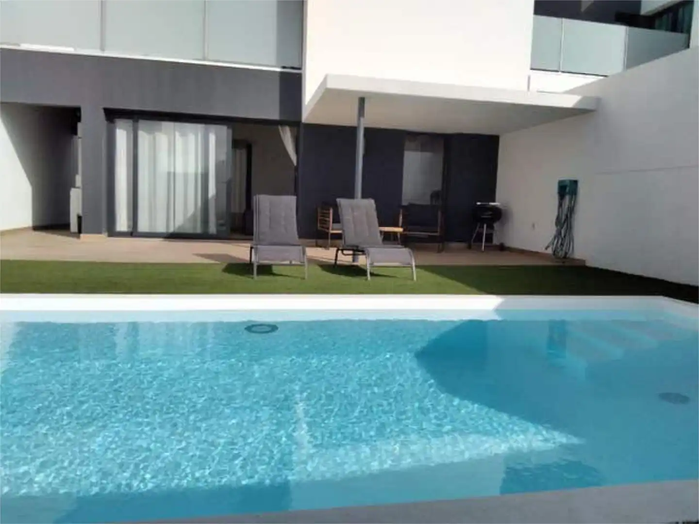 Piscina de Casa adosada en venda en La Oliva amb Terrassa i Piscina