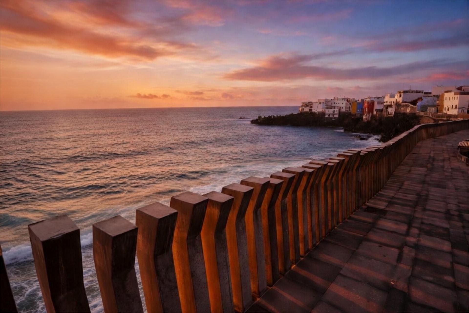 Vista exterior de Apartament en venda en Puerto de la Cruz amb Aire condicionat i Balcó