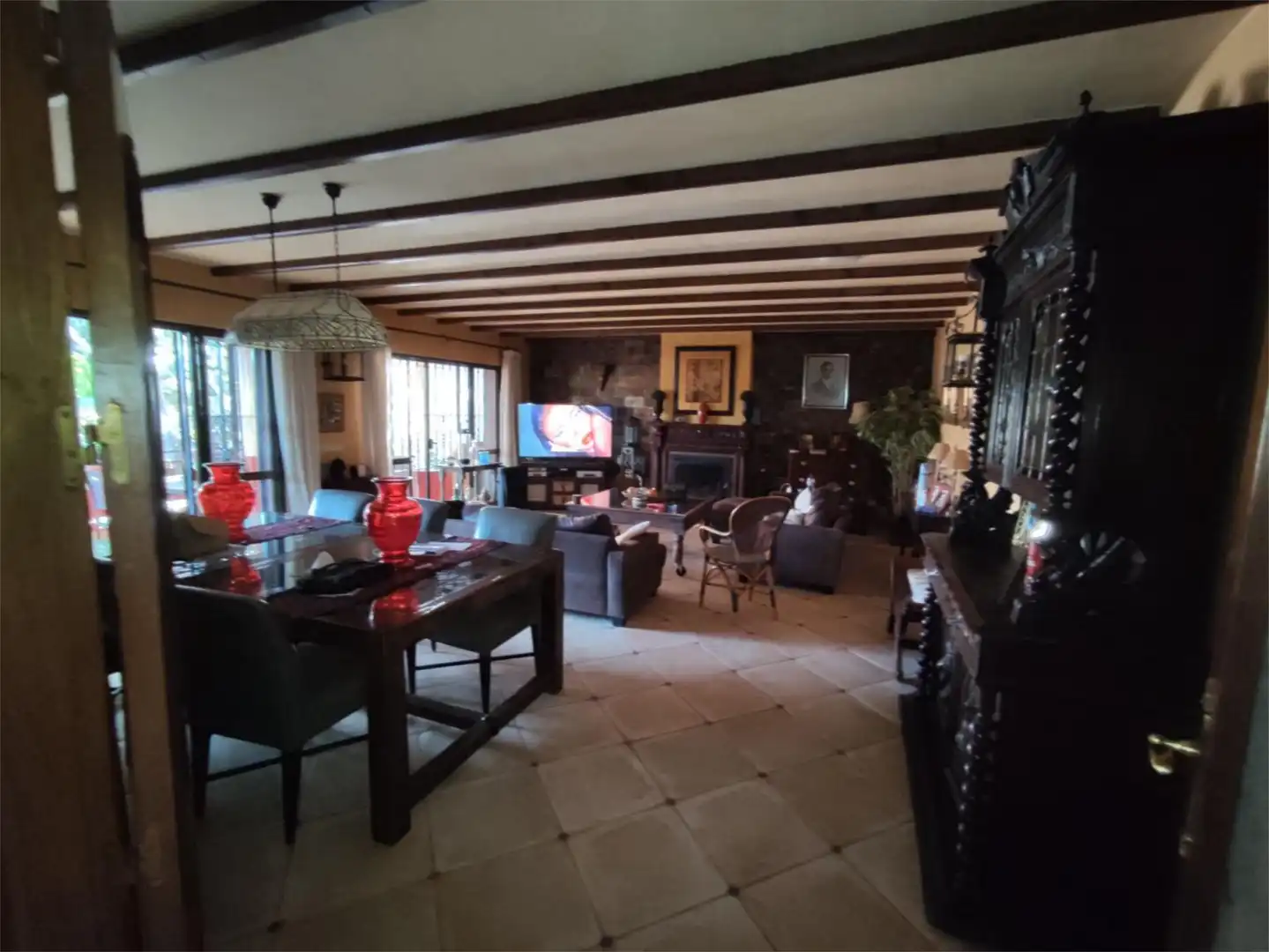 Houses for sale in Calle Siroco, 41, Río Real Living room of Houses for sale in Marbella with Terrace and Swimming Pool