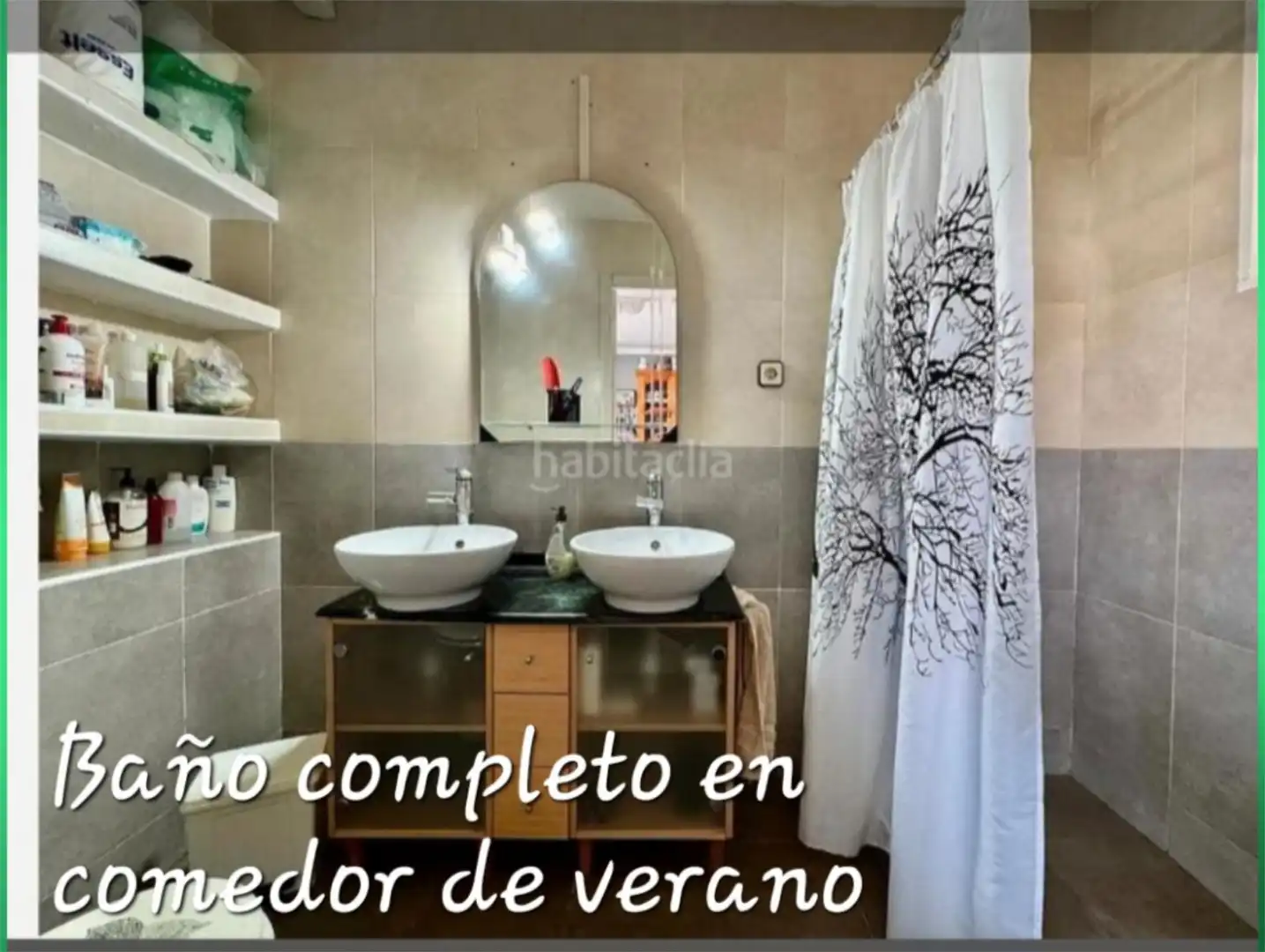 Houses for sale in Carrer París, 18, Costa Cunit - Els Jardins - Els Rosers Bathroom of Houses for sale in Cunit with Air Conditioner, Terrace and Swimming Pool