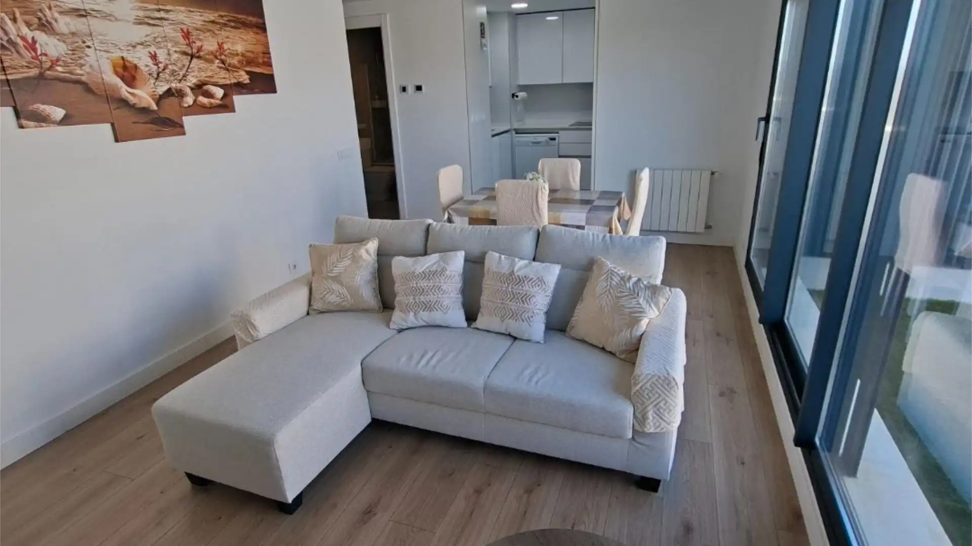 Sala de estar de Ático en venta en  Madrid Capital con Aire acondicionado, Calefacción y Jardín privado