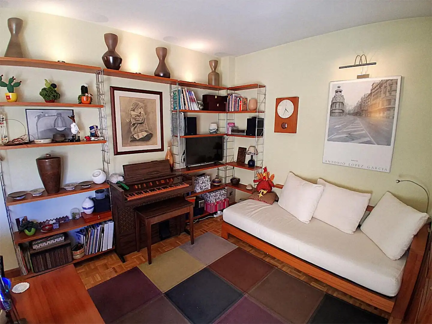 Sala de estar de Piso en venta en Madrid con Aire acondicionado, Calefacción y Parquet