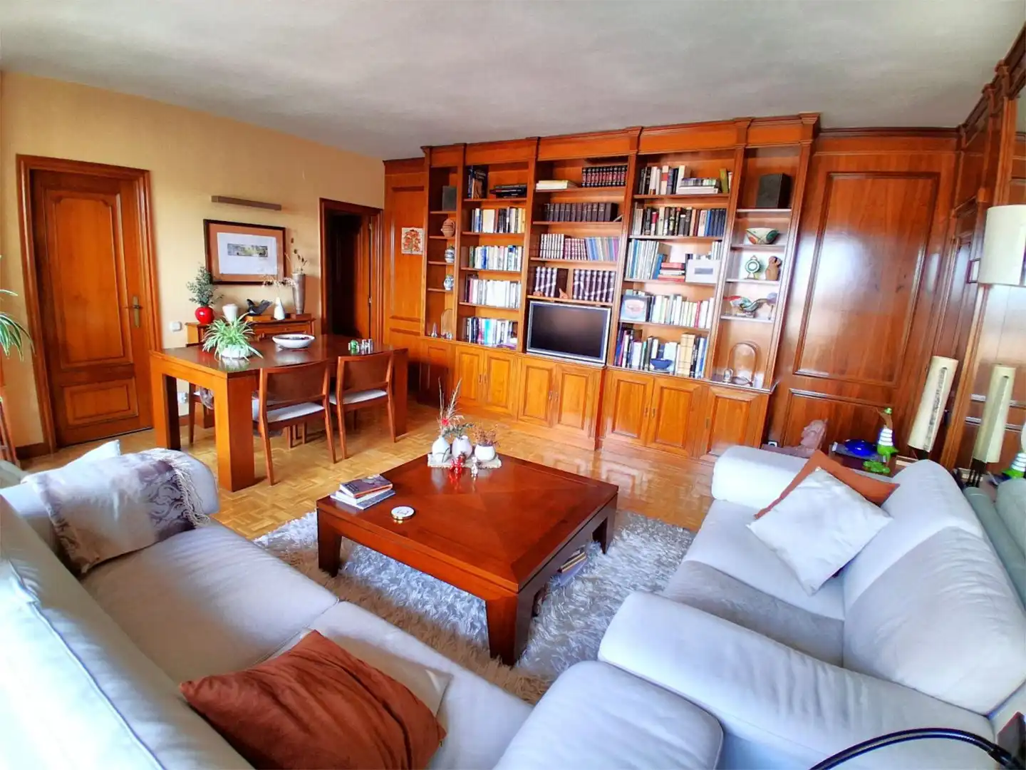 Sala de estar de Piso en venta en Madrid con Aire acondicionado, Calefacción y Parquet