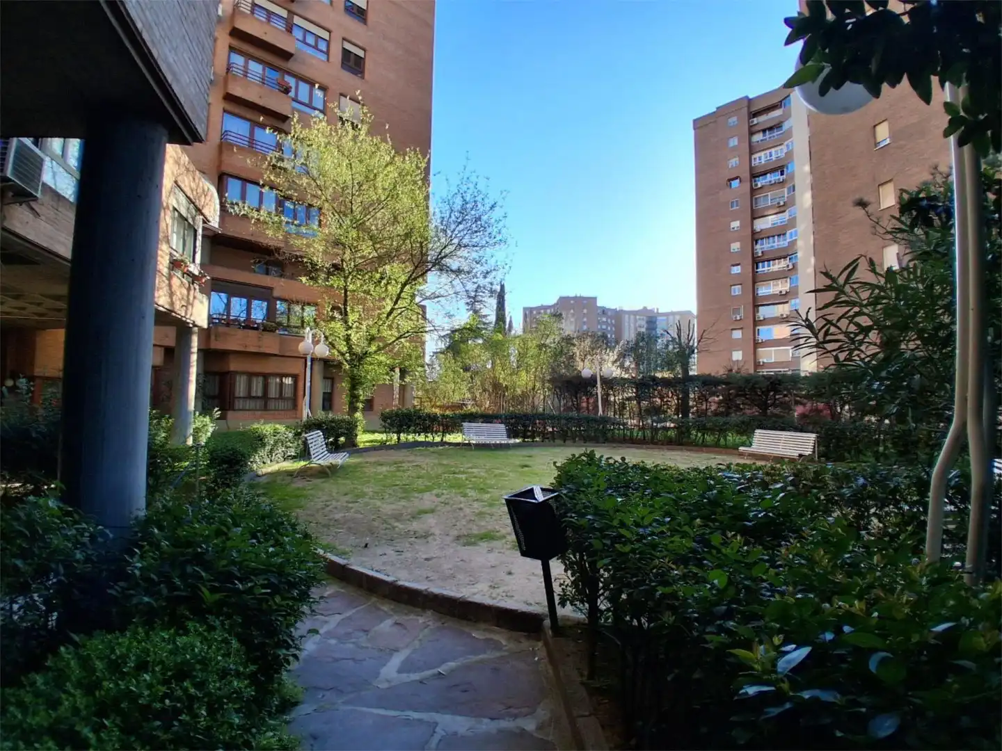 Jardín de Piso en venta en Madrid con Aire acondicionado, Calefacción y Parquet
