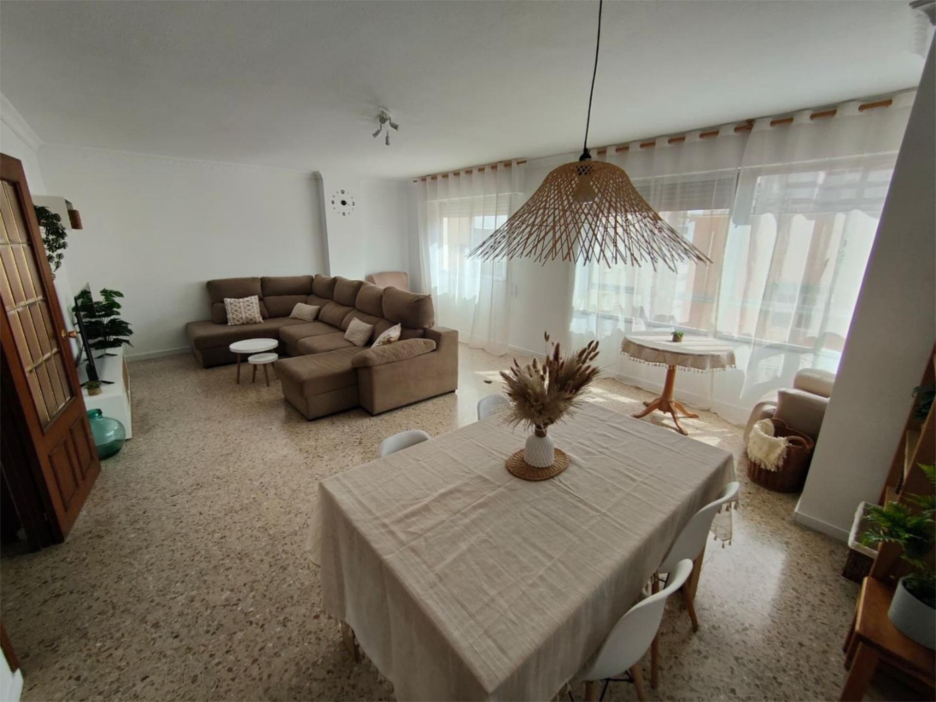 Living room of Flat for rent in  Almería Capital  with Furnished