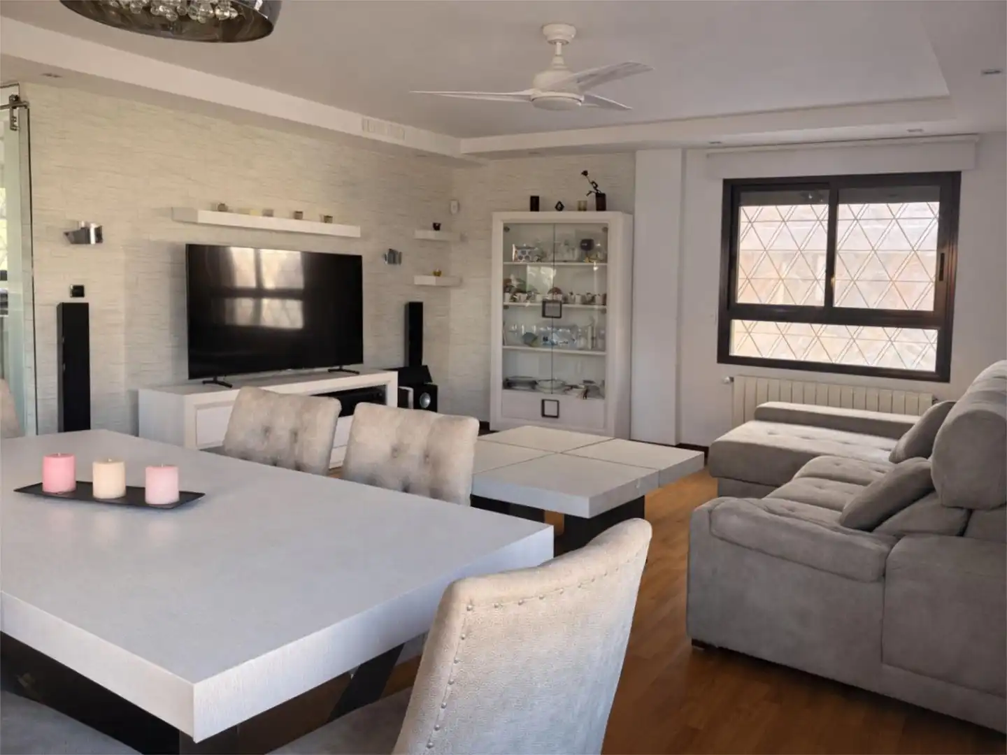 Houses for sale in La Ñora Living room of Houses for sale in Murcia with Heating, Private garden and Parquet flooring