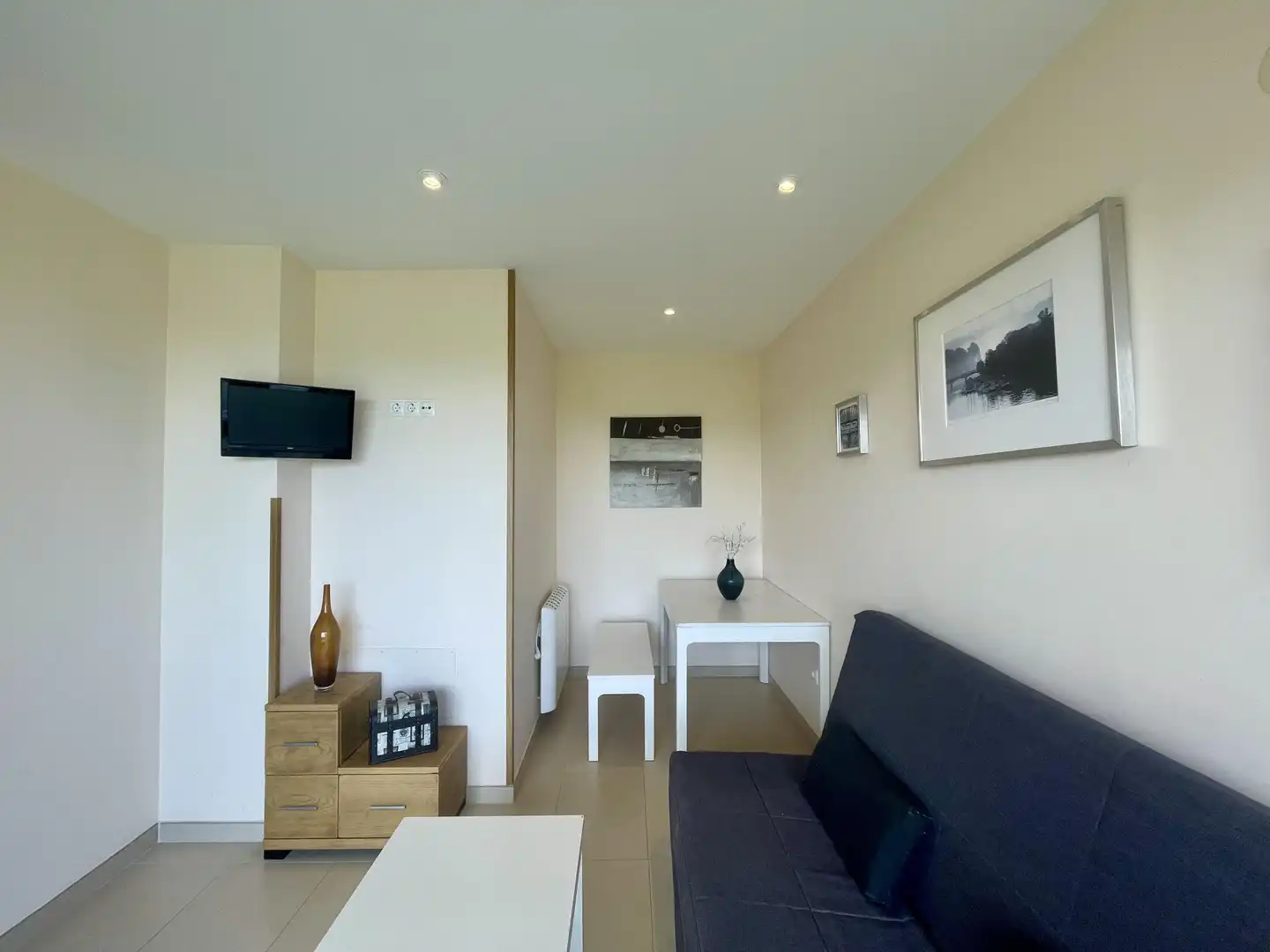 Living room of Flat for rent in Barreiros  with Heating, Terrace and Swimming Pool