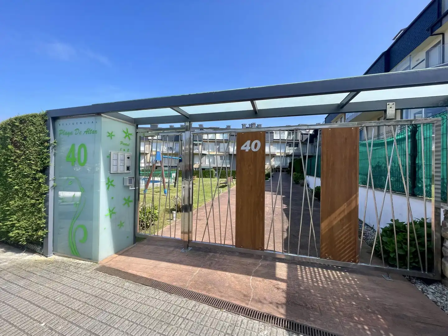 Exterior view of Flat for rent in Barreiros  with Heating, Terrace and Swimming Pool