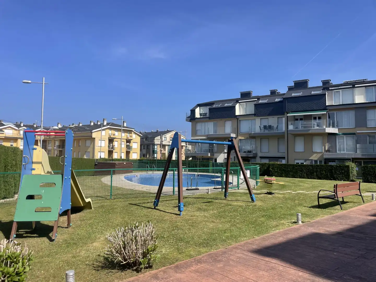 Swimming pool of Flat for rent in Barreiros  with Heating, Terrace and Swimming Pool