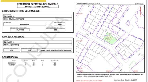 Foto 2 de Residencial en venda a Calle Faura, 10, Cruz Roja, Sevilla Capital