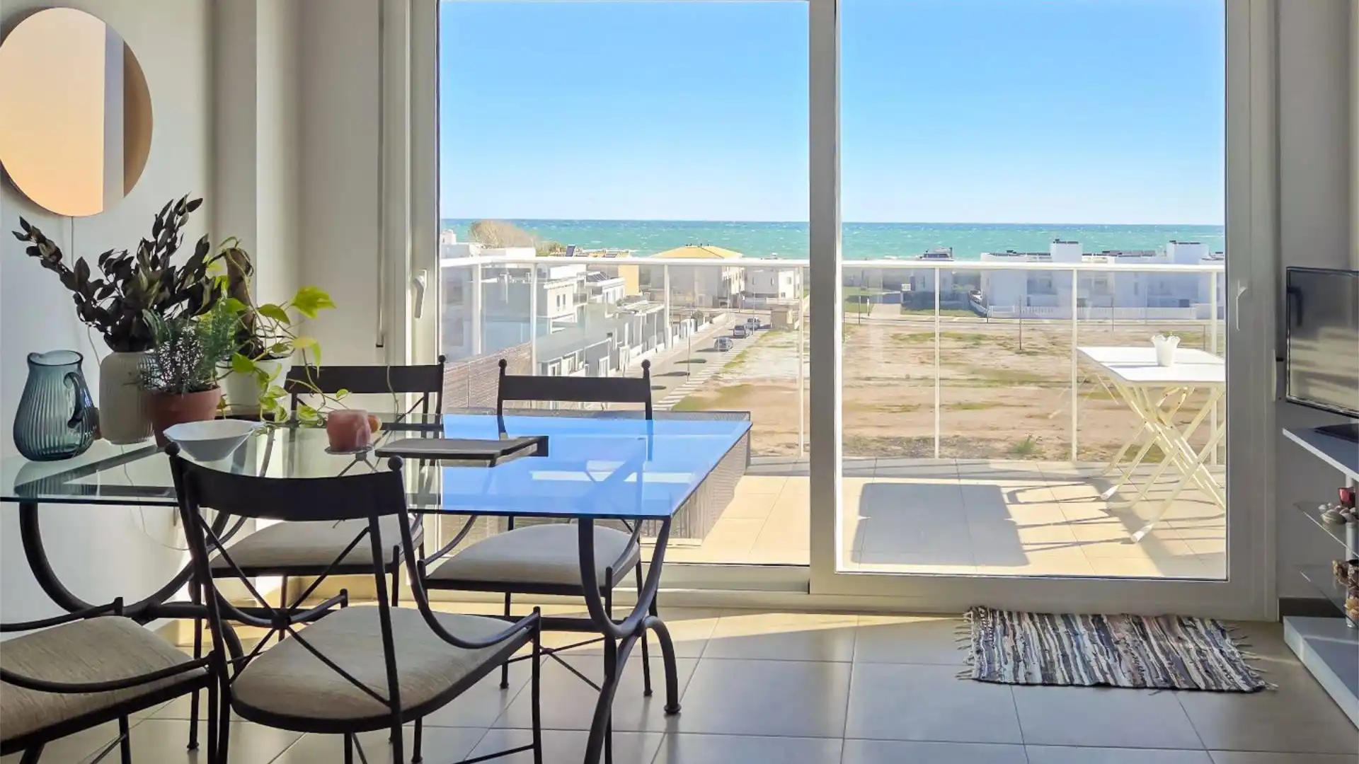 Flat for sale in Avinguda de Les Marjals, 31a, Oliva Playa Dining room of Flat for sale in Oliva with Air Conditioner, Terrace and Swimming Pool