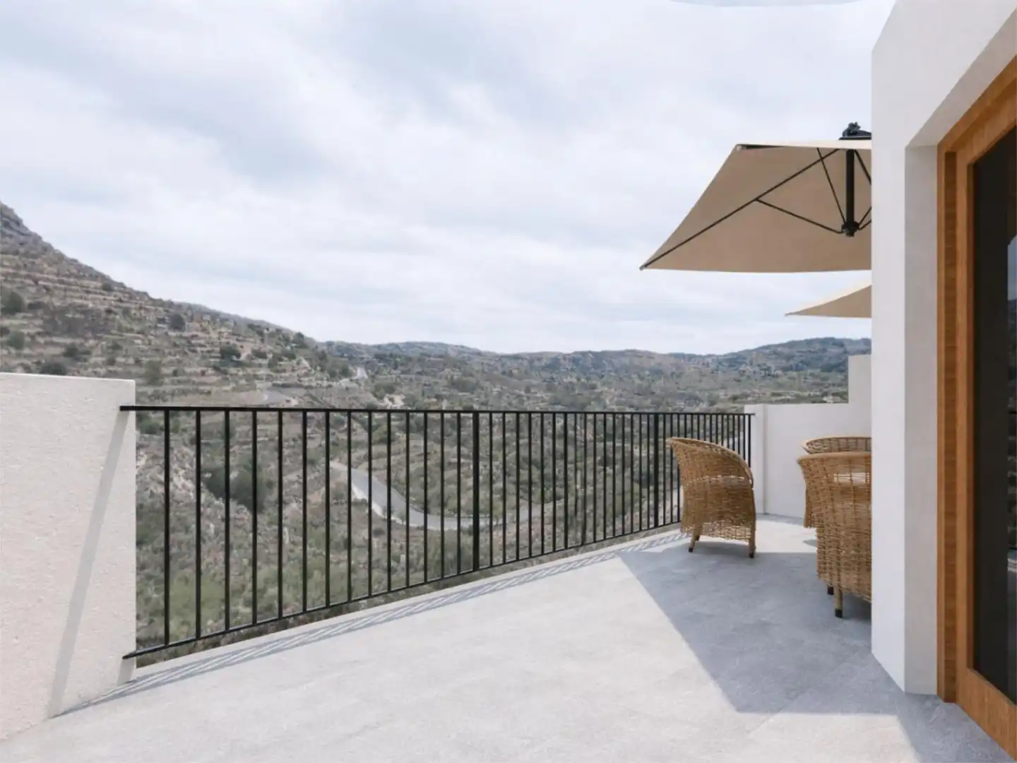 Casa adosada en venta en Partida Muscaret, 70r, Relleu Terraza de Casa adosada en venta en Relleu con Terraza y Balcón