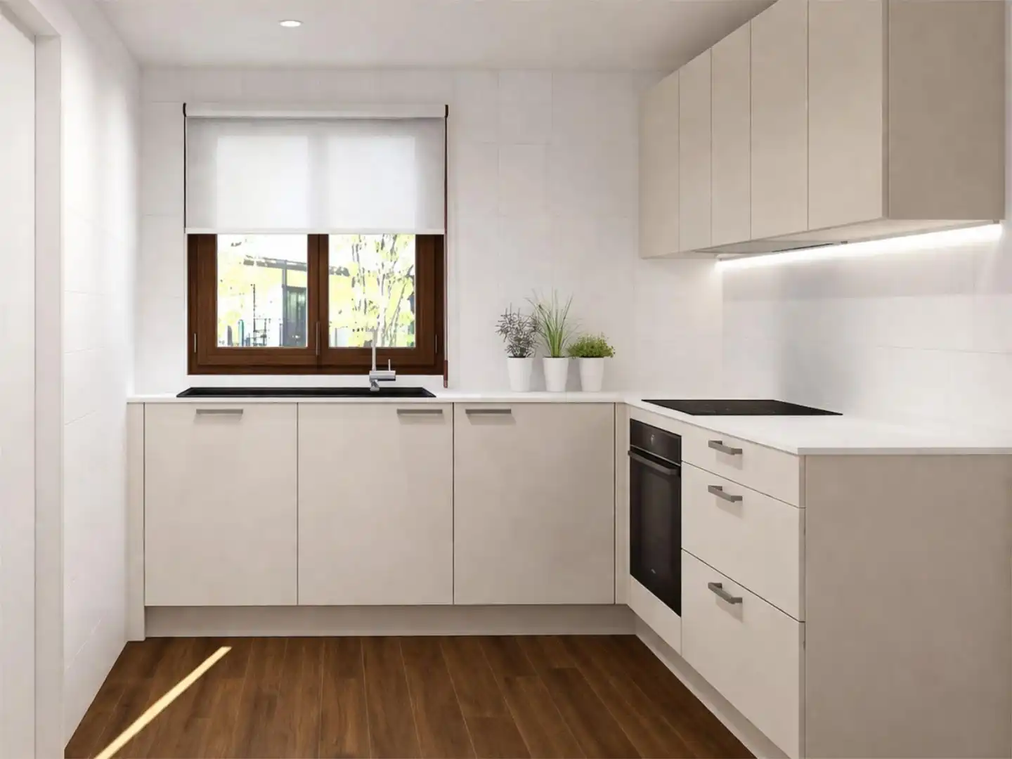 Casa adosada en venta en Partida Muscaret, 70r, Relleu Cocina de Casa adosada en venta en Relleu con Terraza y Balcón