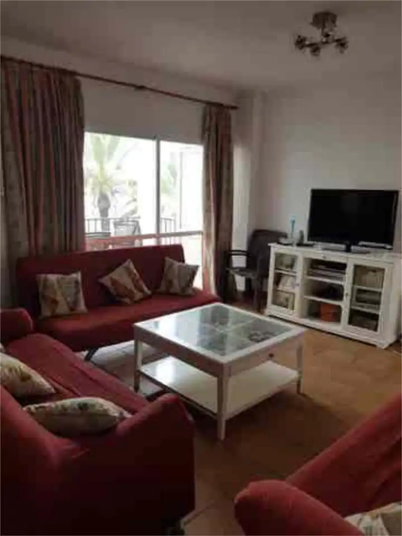 Wohnung zur Miete in Costa Ballena Golf Wohnzimmer von Wohnung zur Miete in Rota mit Privatgarten, Terrasse und Schwimmbad