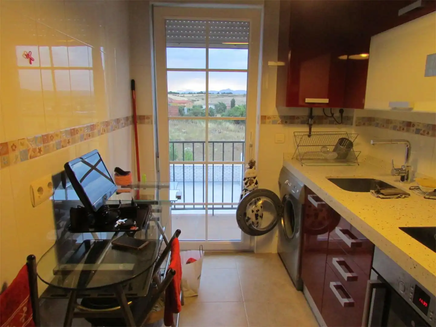 Cocina de Piso en venta en Villaquilambre con Calefacción, Parquet y Terraza