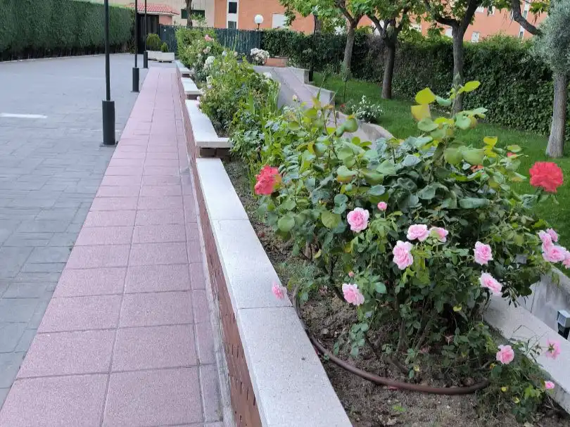 Wohnung zum Verkauf in Calle Isla Malaita, 9, Peñagrande Terrasse von Wohnung zum Verkauf in Madrid mit Heizung, Privatgarten und Parkett