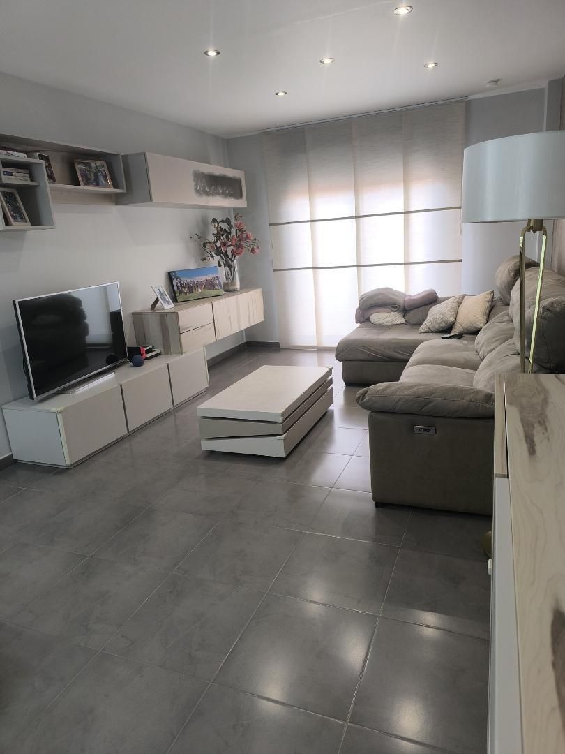 Sala de estar de Piso en venta en La Vall d'Uixó con Aire acondicionado