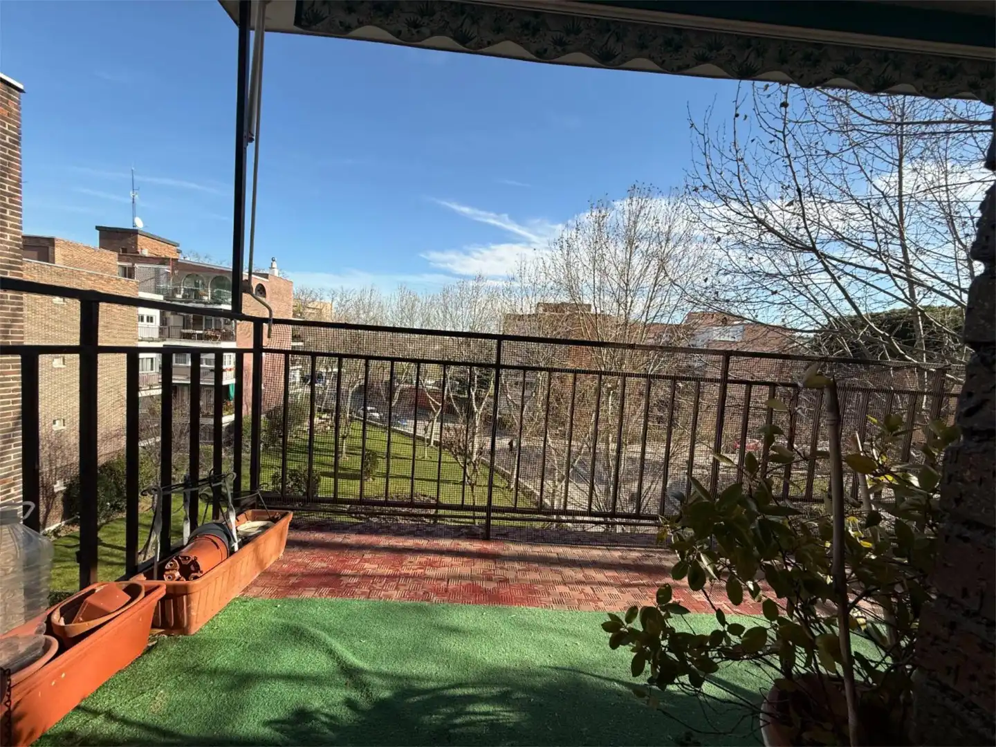 Flat for sale in Calle Batel, 6, Alameda de Osuna Balcony of Flat for sale in Madrid Capital with Terrace and Swimming Pool