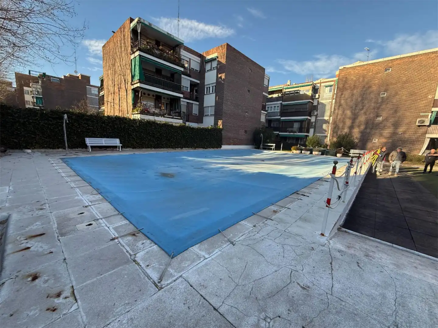 Flat for sale in Calle Batel, 6, Alameda de Osuna Swimming pool of Flat for sale in Madrid Capital with Terrace and Swimming Pool