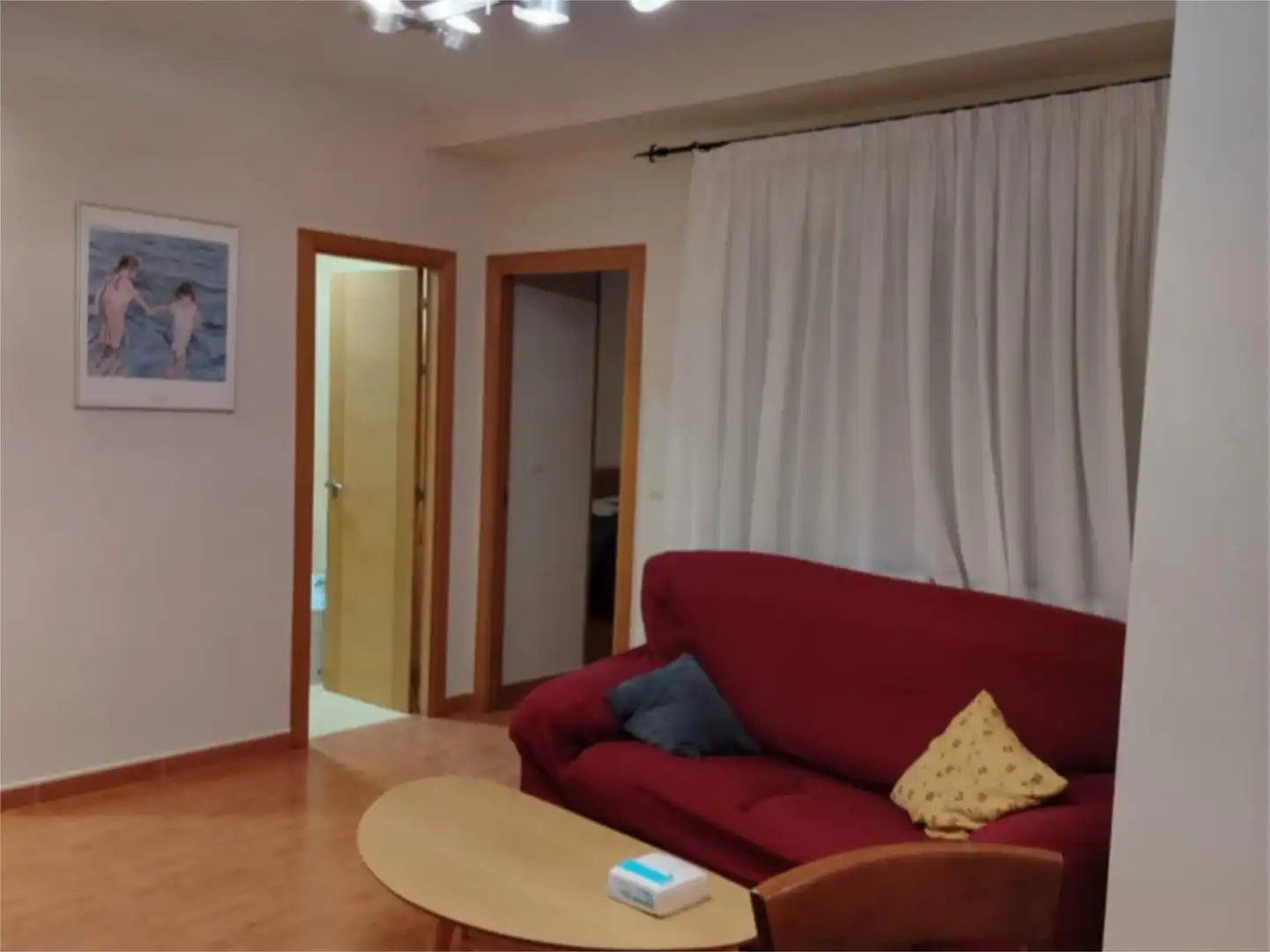 Living room of Flat for rent in Argamasilla de Alba  with Heating and Furnished
