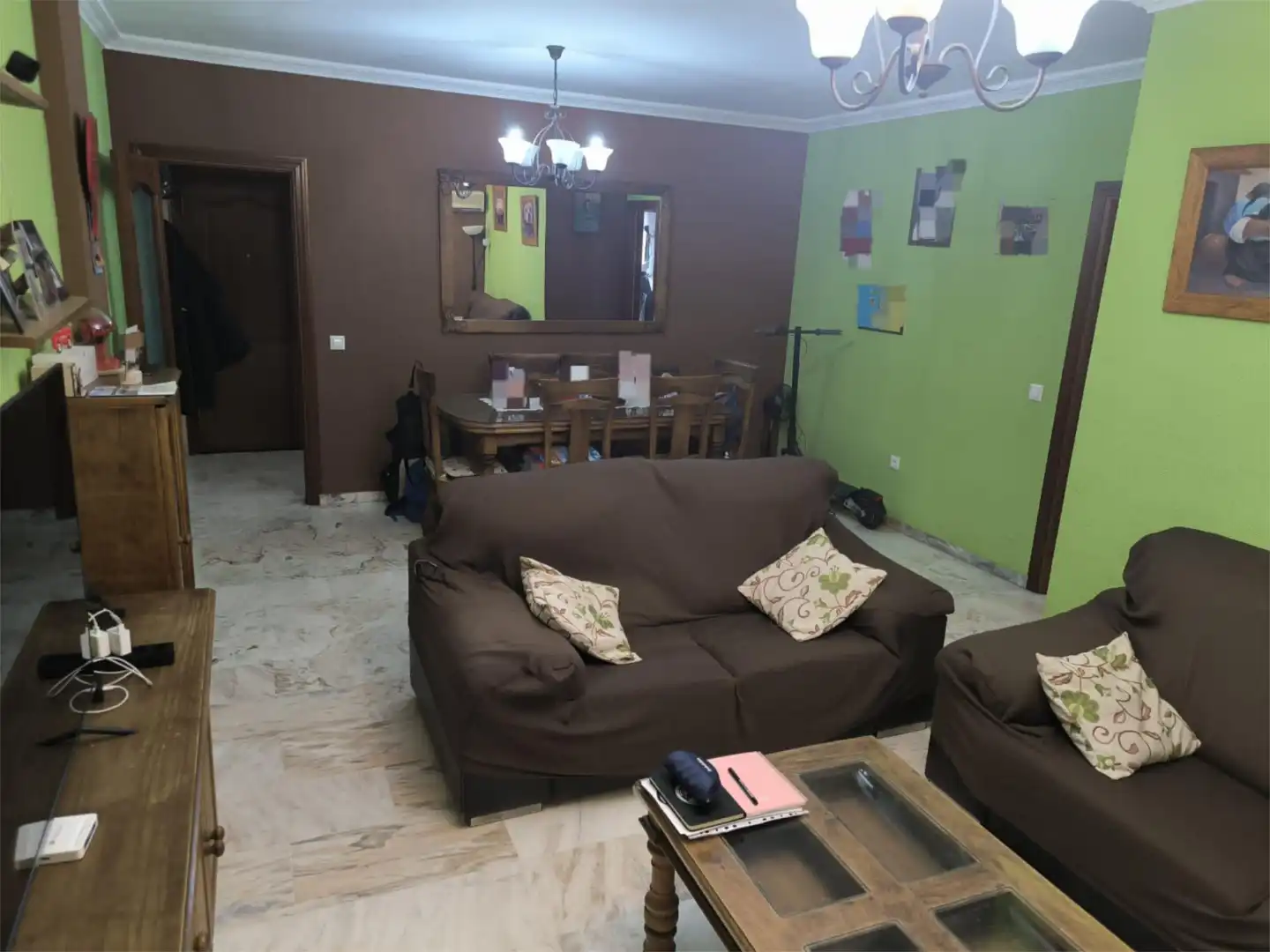 Piso en venta en Calle José de Espronceda, 5, Pescadores - Saladillo Sala de estar de Piso en venta en Algeciras con Aire acondicionado, Calefacción y Trastero