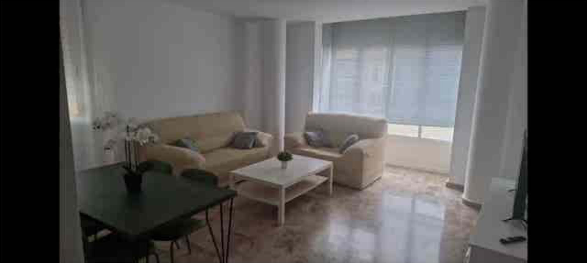 Sala d'estar de Pis de lloguer en Huércal-Overa amb Terrassa i Moblat