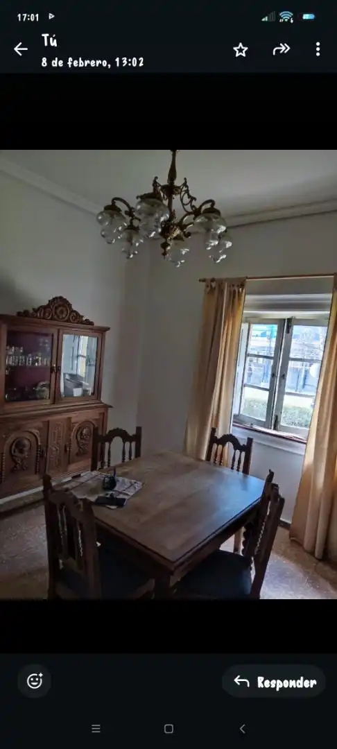 Dining room of Flat for sale in Oviedo 