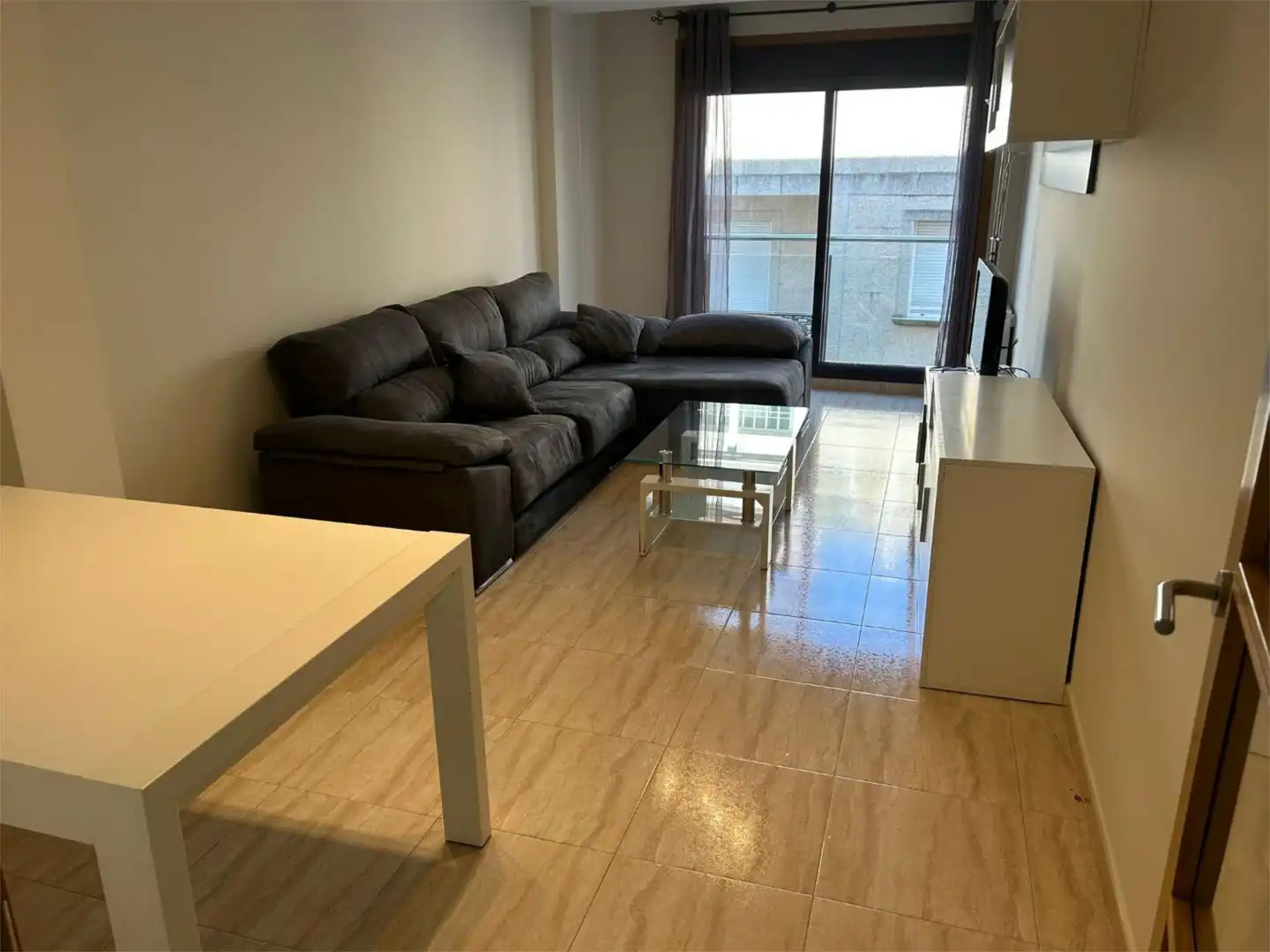 Sala de estar de Piso de alquiler en Vilagarcía de Arousa con Calefacción, Trastero y Amueblado