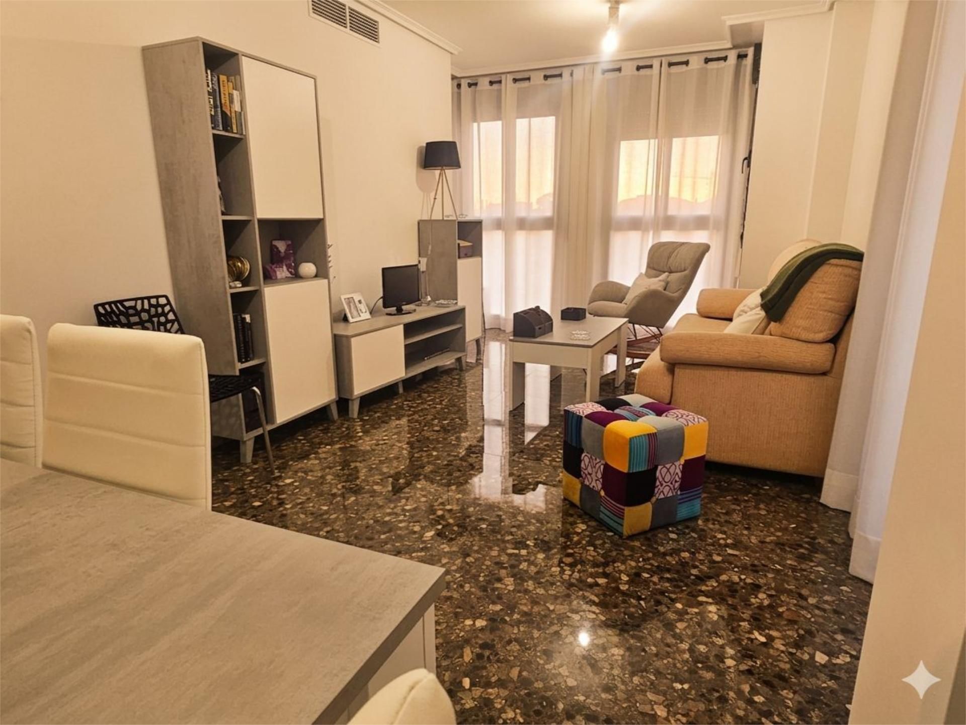 Sala de estar de Ático en venta en  Valencia Capital con Aire acondicionado, Calefacción y Terraza