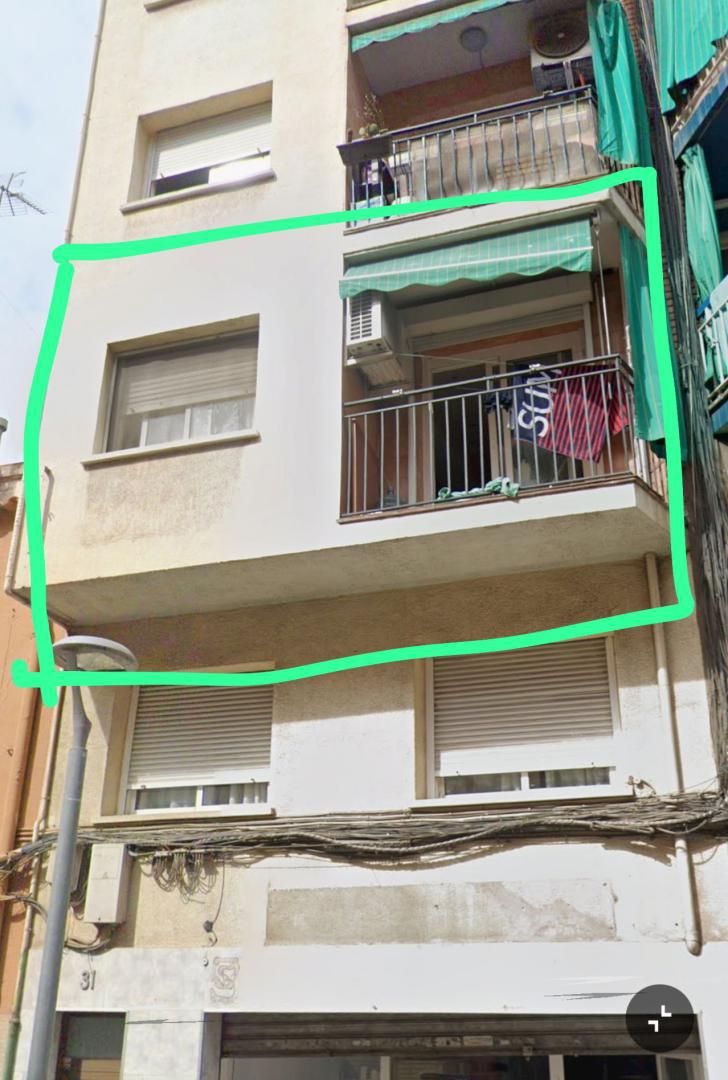 Flat for sale in Carrer de Pau Piferrer, 29a, La Salut Balcony of Flat for sale in Badalona with Air Conditioner and Balcony