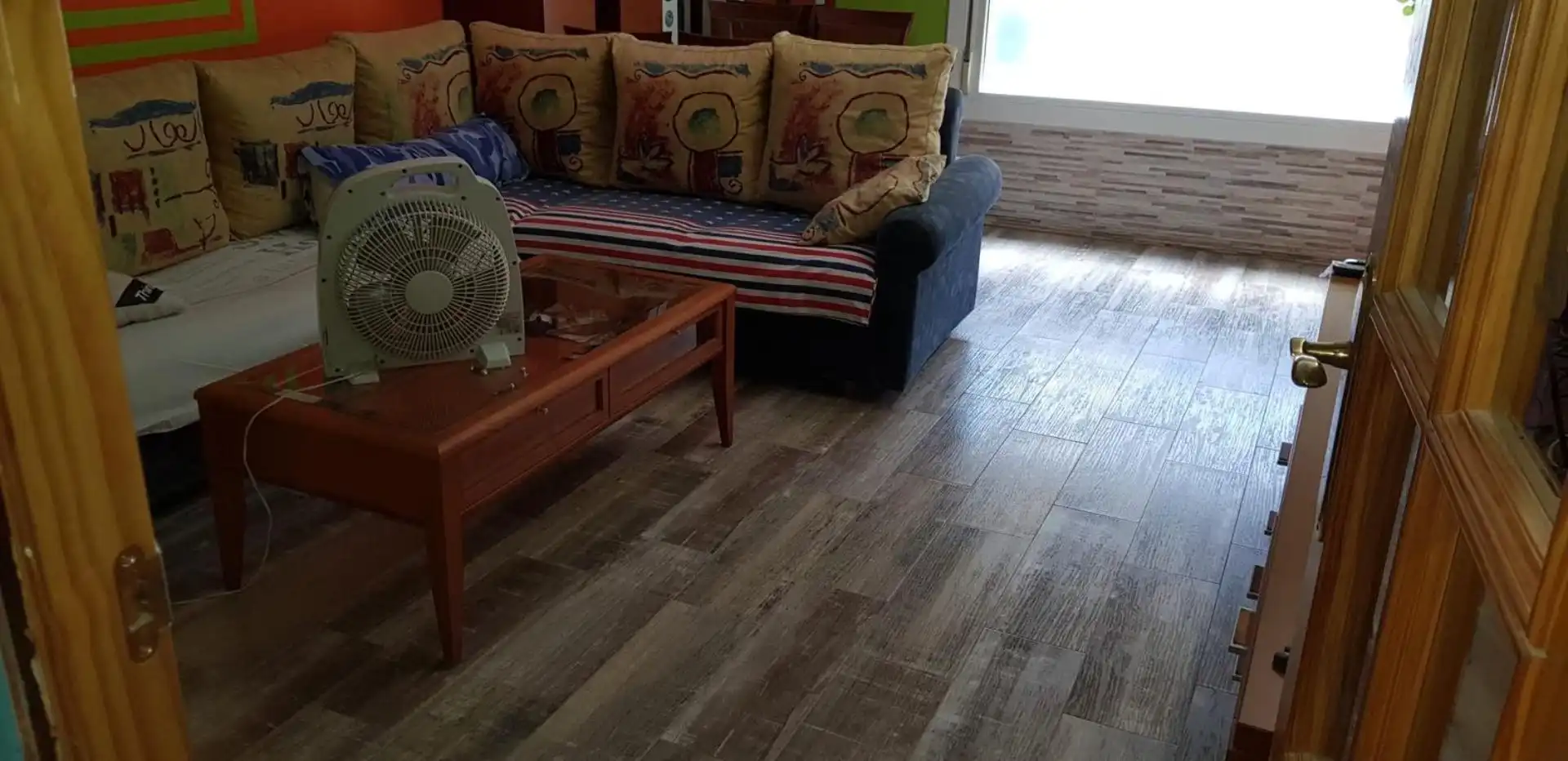Living room of Flat for sale in Fraga  with Air Conditioner