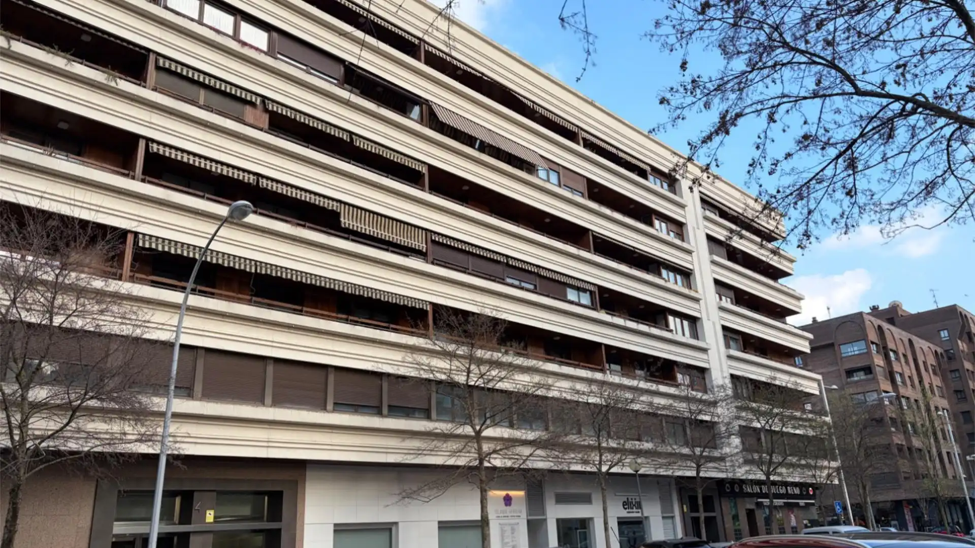 Exterior view of Flat for sale in  Pamplona / Iruña  with Heating, Parquet flooring and Video intercom