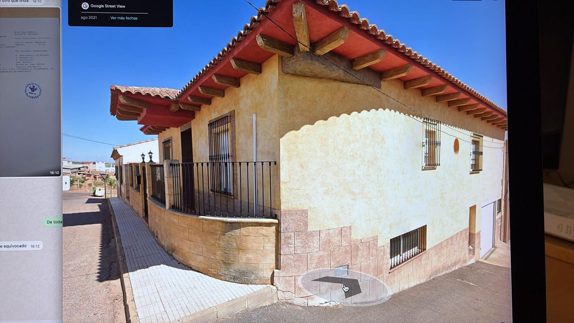 Exterior view of Houses for sale in Villalba de los Barros  with Furnished