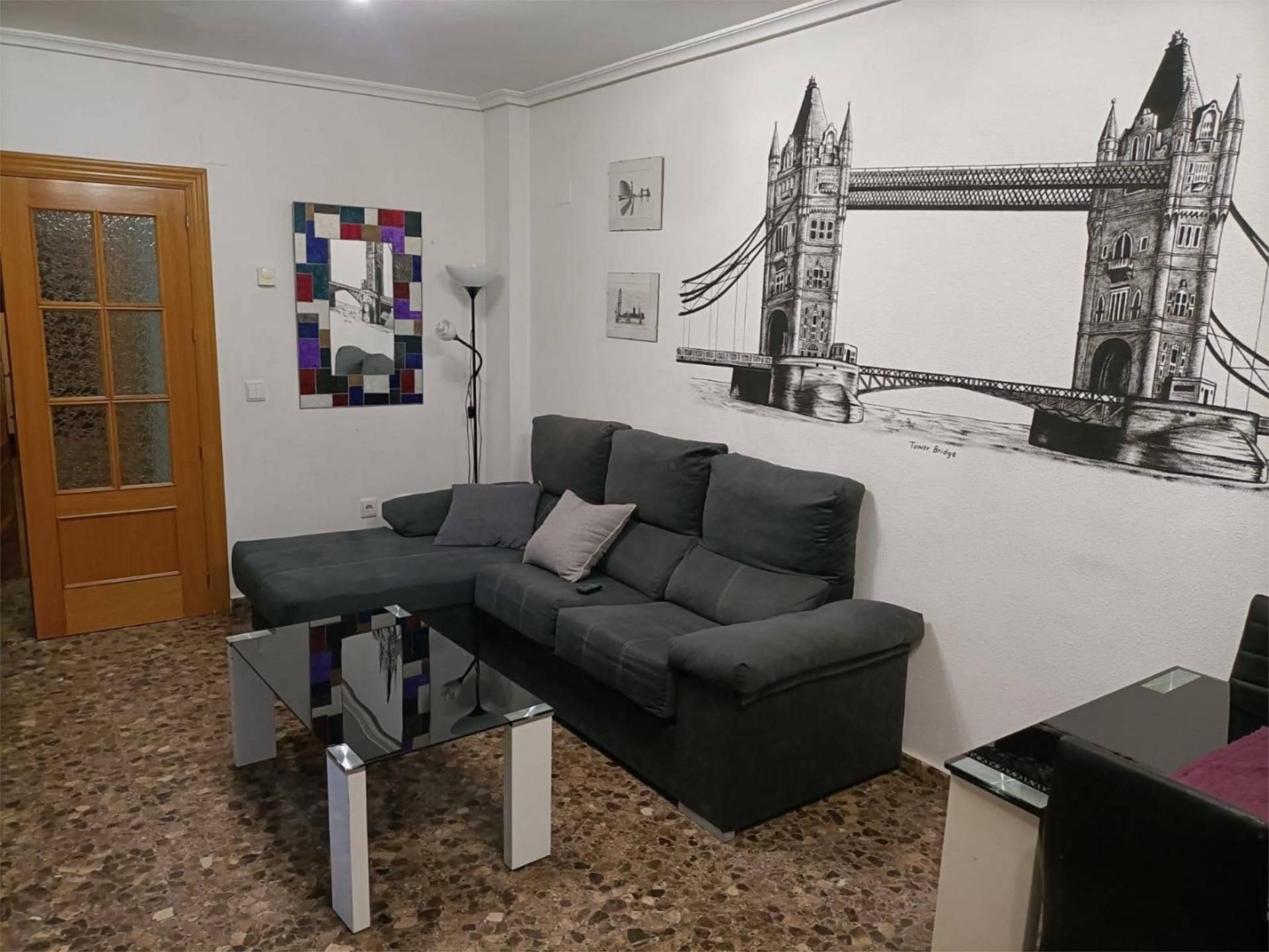 Sala de estar de Piso en venta en  Albacete Capital con Aire acondicionado