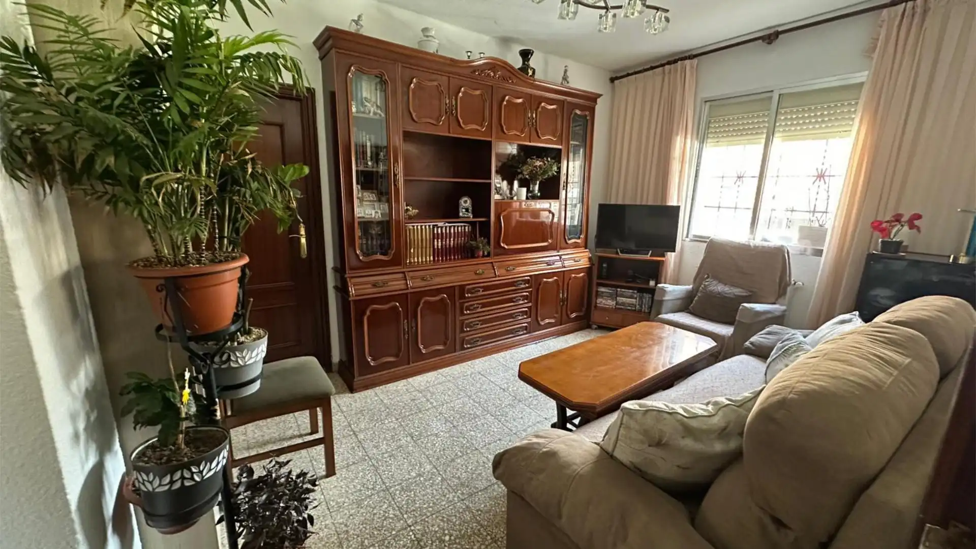 Sala de estar de Piso en venta en  Madrid Capital con Calefacción