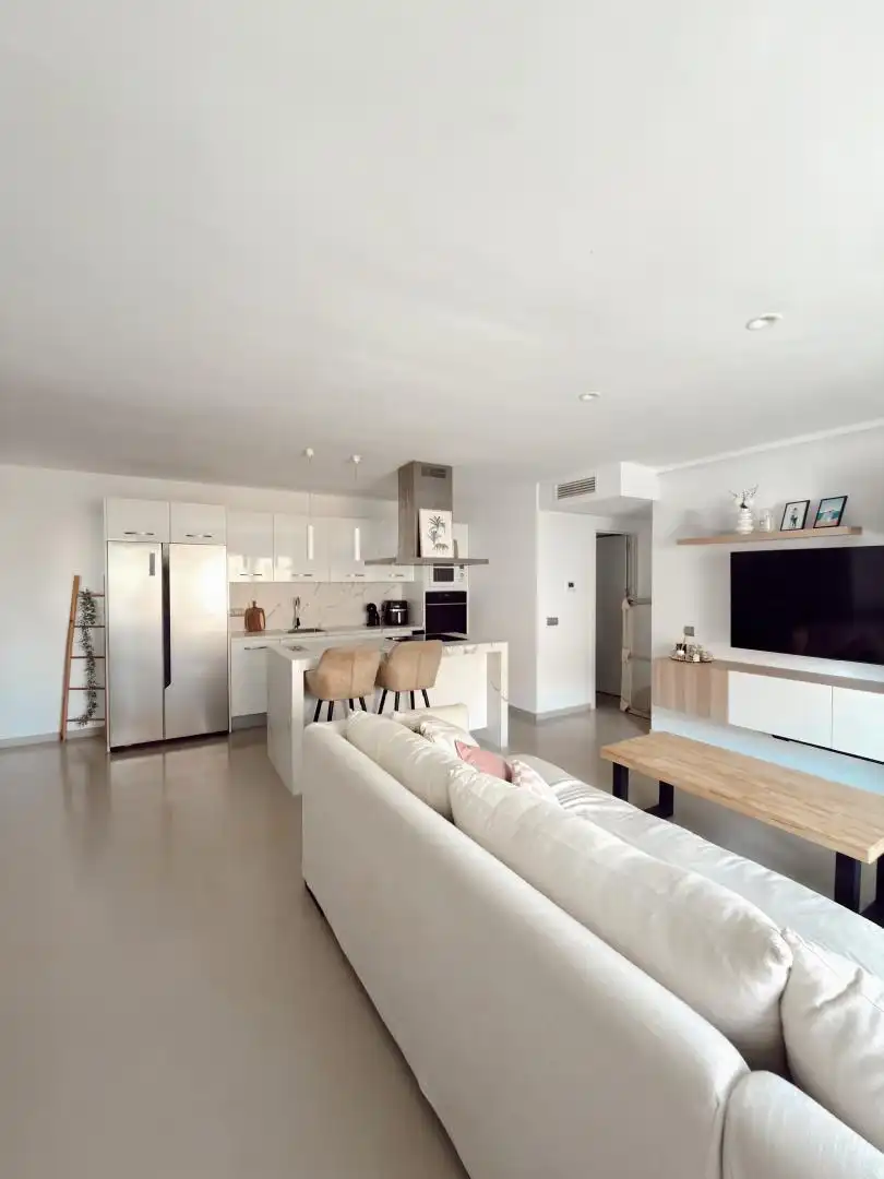 Flat for sale in Street Music Fermi, 23, Eivissa Living room of Flat for sale in Eivissa with Air Conditioner, Terrace and Balcony