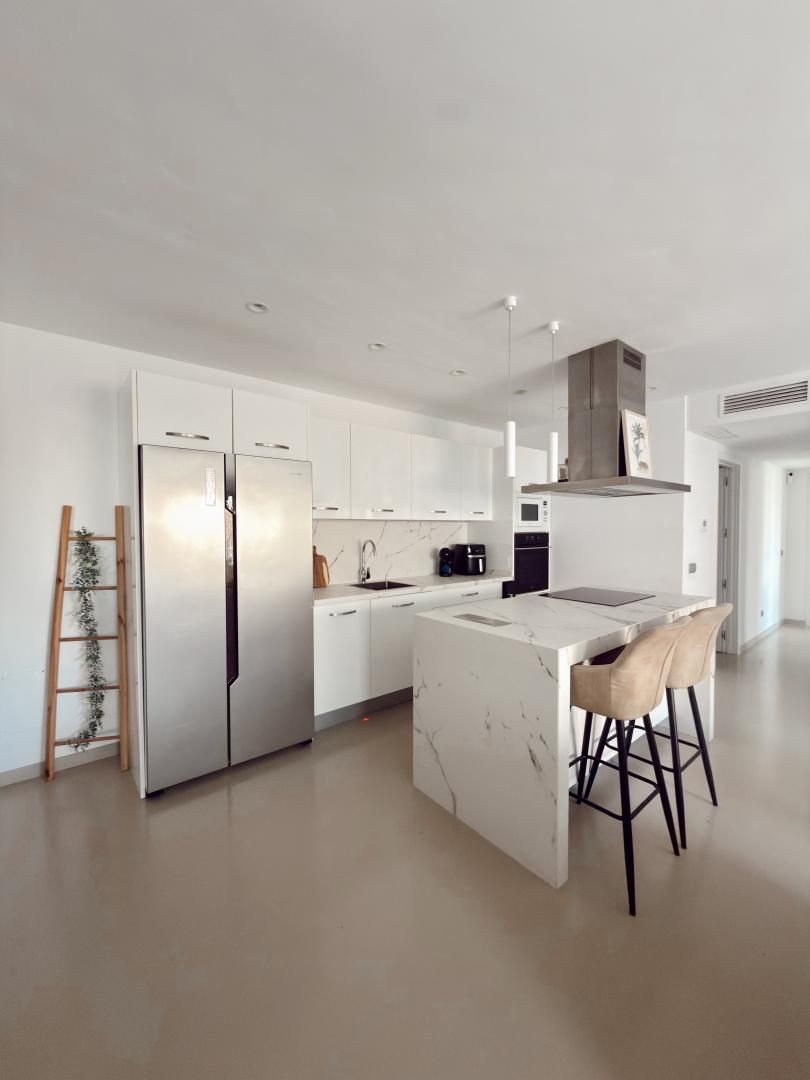 Küche von Wohnung zum Verkauf in Eivissa mit Klimaanlage, Terrasse und Balkon