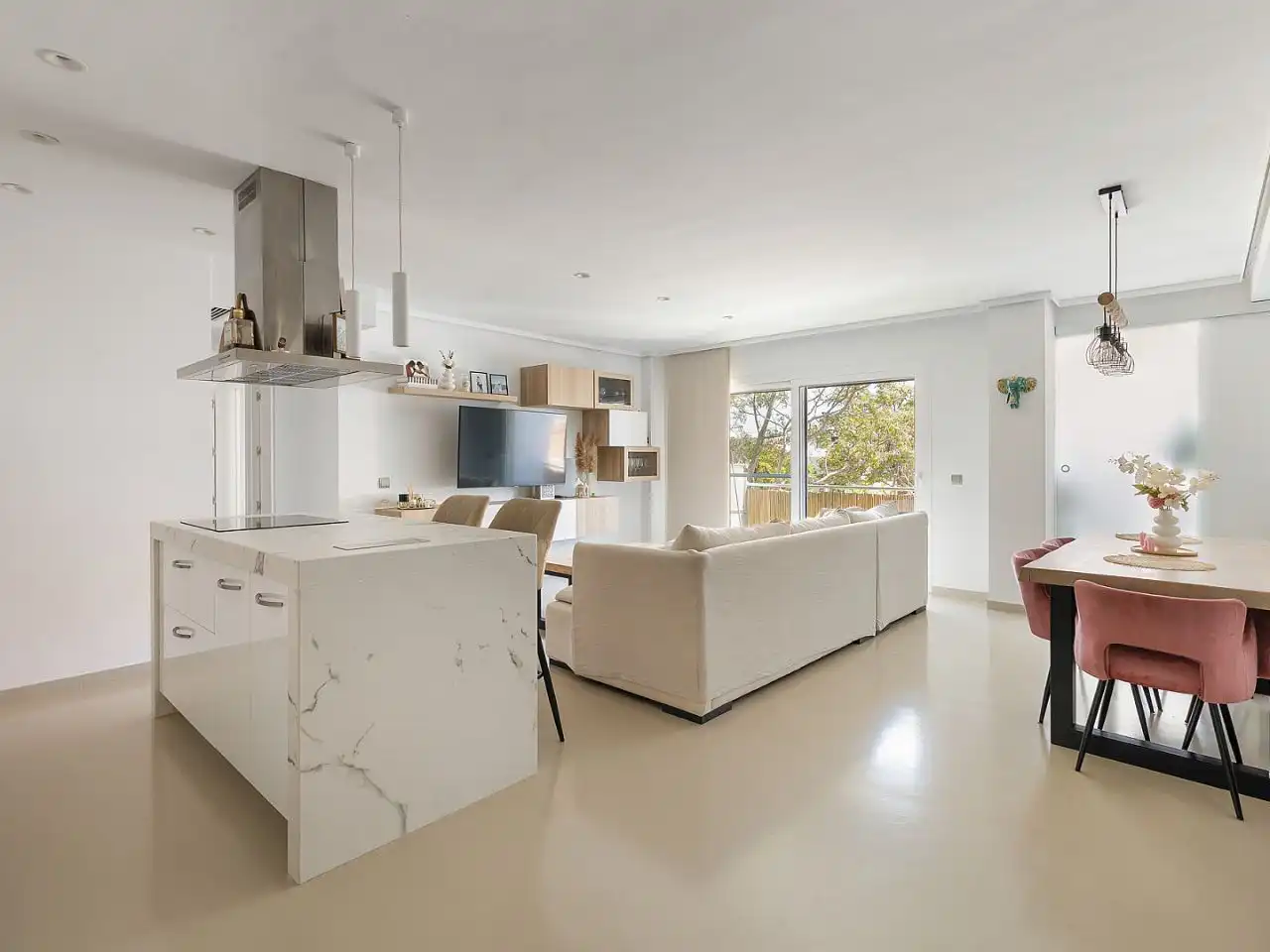 Flat for sale in Street Music Fermi, 23, Eivissa Living room of Flat for sale in Eivissa with Air Conditioner, Terrace and Balcony