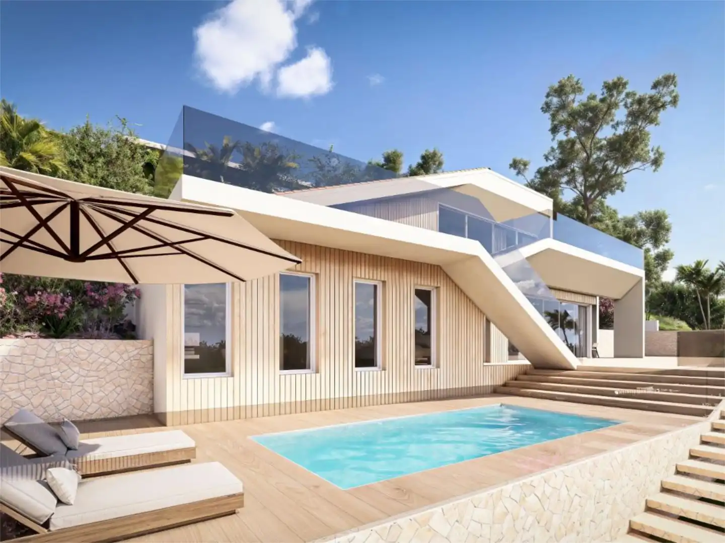 Casa o chalet en venta en Carrer Pieter Bruegel, 41, Cap Martí - El Tossalet - Pinomar Vista exterior de Casa o chalet en venta en Jávea / Xàbia con Aire acondicionado, Calefacción y Jardín privado