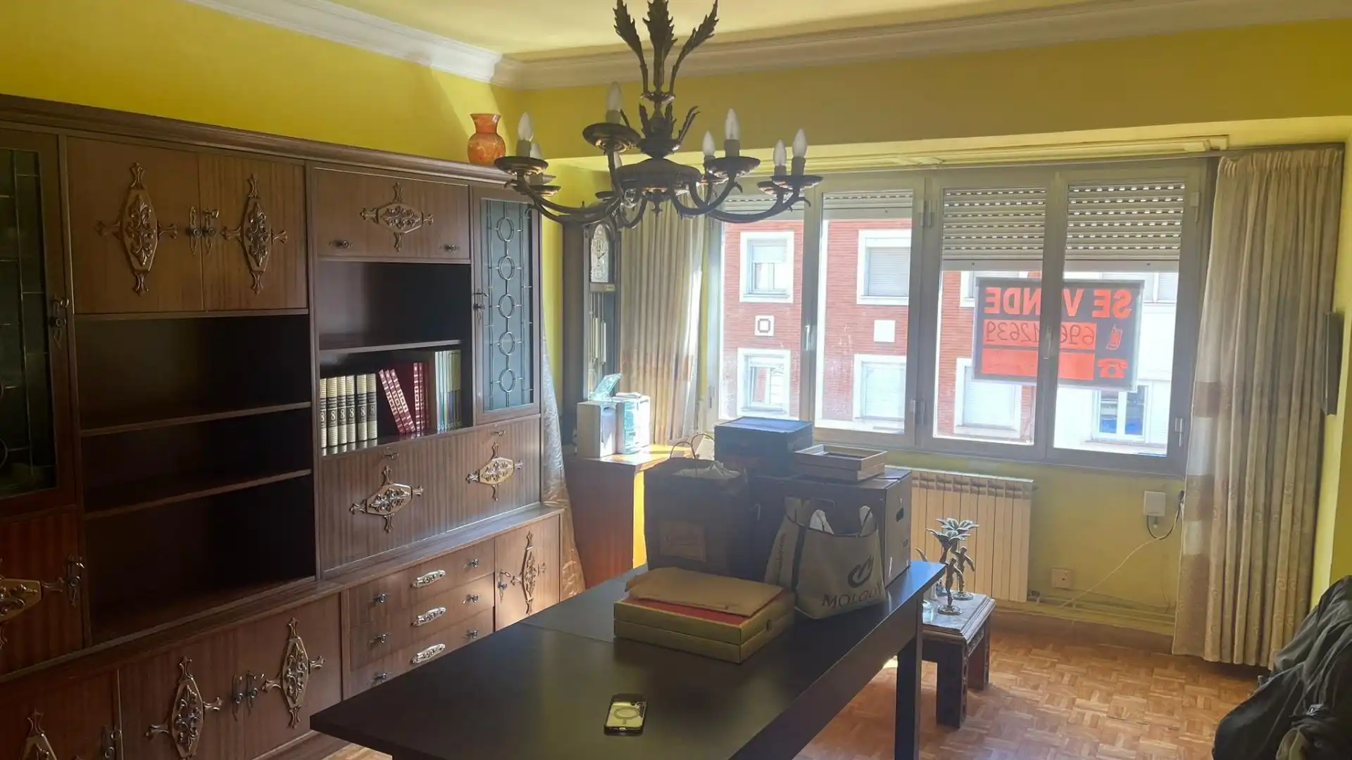 Bedroom of Flat for sale in  Logroño  with Heating and Furnished