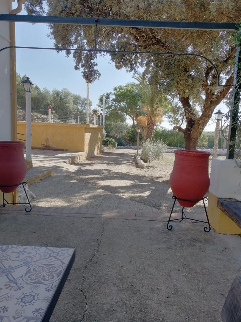 Exterior view of Country homes for sale in Lora del Río  with Air Conditioner, Terrace and Swimming Pool