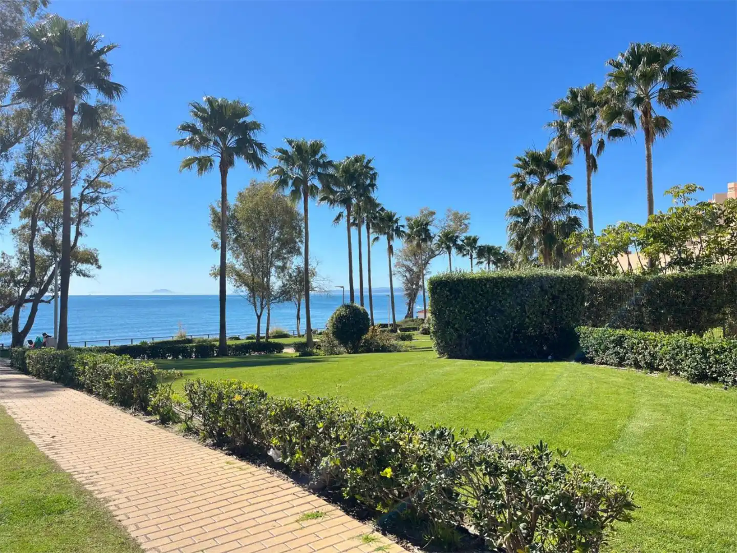 Flat for sale in Calle del Mare Nostrum, 42, Zona de Punta Plata Garden of Flat for sale in Estepona with Air Conditioner, Terrace and Swimming Pool