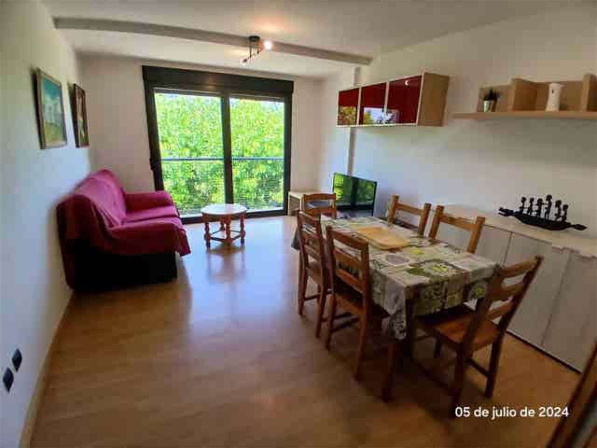 Dining room of Flat for rent in  Teruel Capital  with Heating, Terrace and Furnished