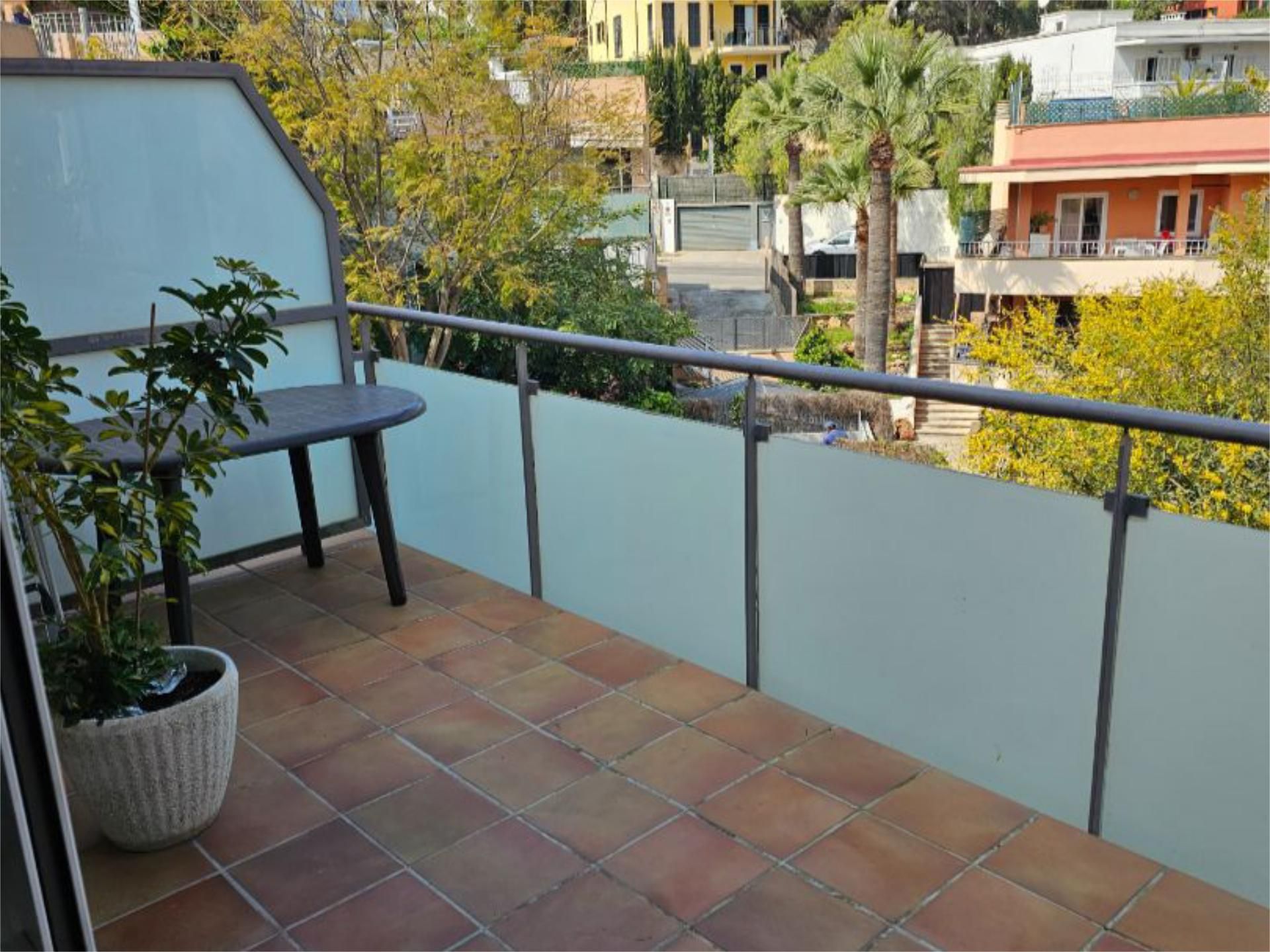 Terrassa de Apartament de lloguer en  Palma de Mallorca amb Aire condicionat, Terrassa i Moblat