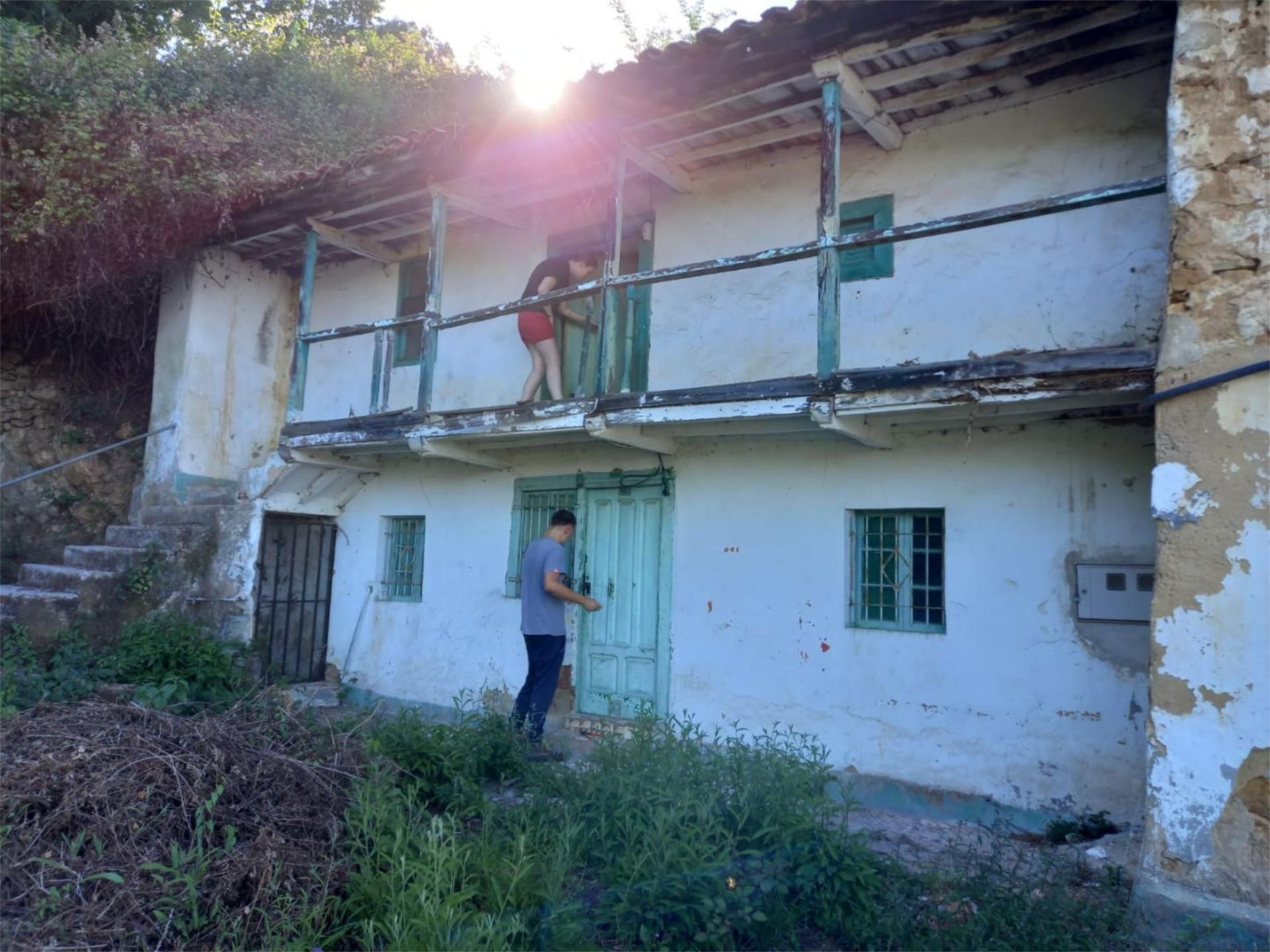 Vista exterior de Finca rústica en venda en Gijón 