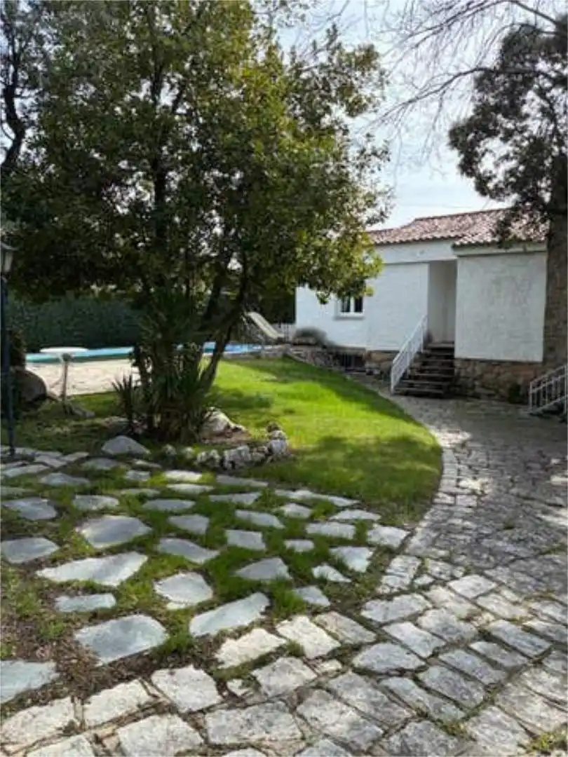 Exterior view of Detached homes for sale in Valdemorillo  with Heating, Private garden and Terrace