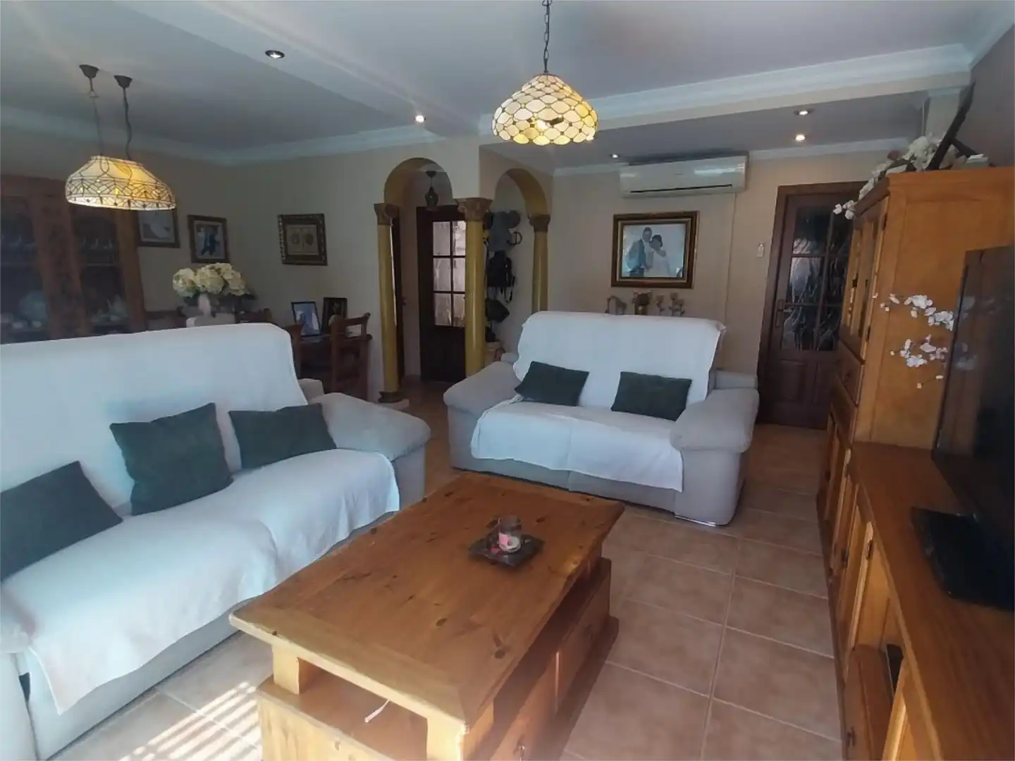 Wohnung zum Verkauf in Calle Vicente Aleixandre, 9, Centro Wohnzimmer von Wohnung zum Verkauf in Alhaurín de la Torre mit Terrasse und Balkon